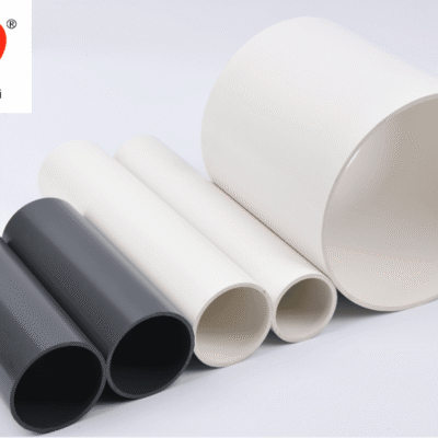 PVC irrigation pipe and fittings