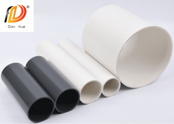 PVC irrigation pipe and fittings