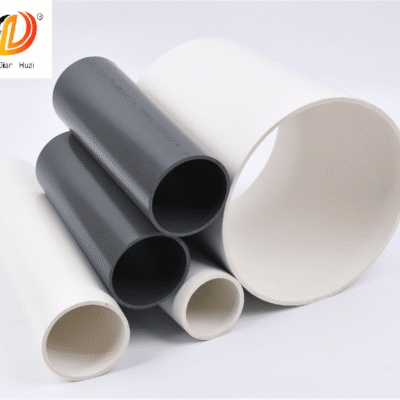 PVC irrigation pipe and fittings