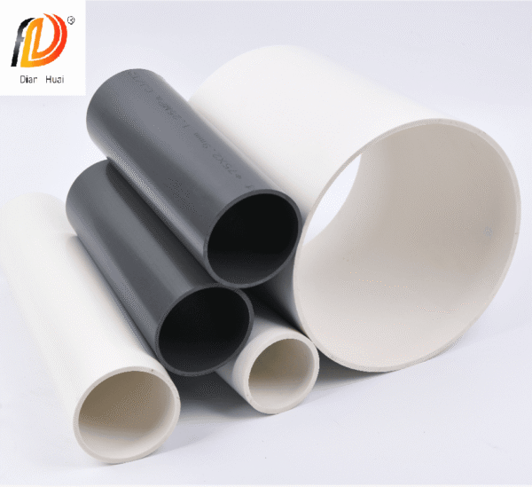 PVC irrigation pipe and fittings