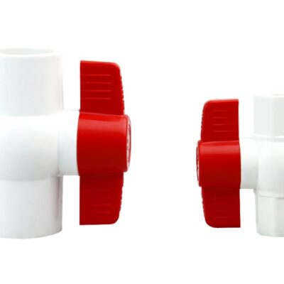 New arrival PVC/U-PVC Water Flow Valve Material Manual Handle Double pvc Union Ball Valve