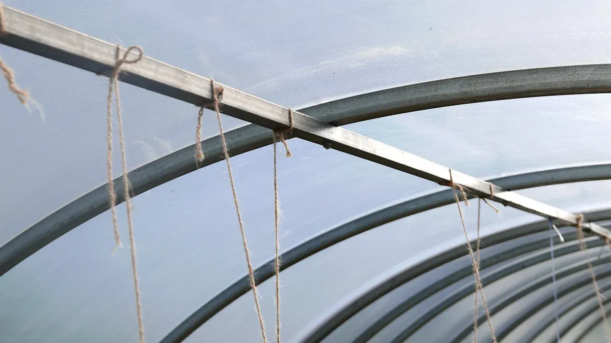 Greenhouse Materials Compared: Durability, Cost, and Light Transmission 1 Greenhouse Materials Compared: Durability, Cost, and Light Transmission